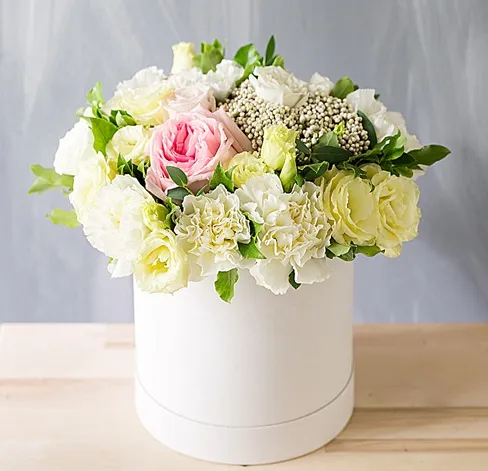 Flowerbox Pastelowy Pocałunek